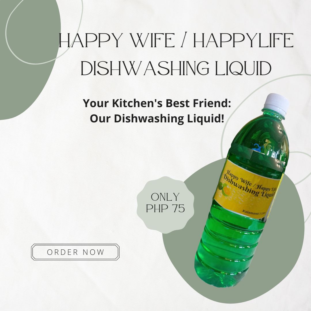 Happy Wife, Happy Life Dishwashing Liquid 